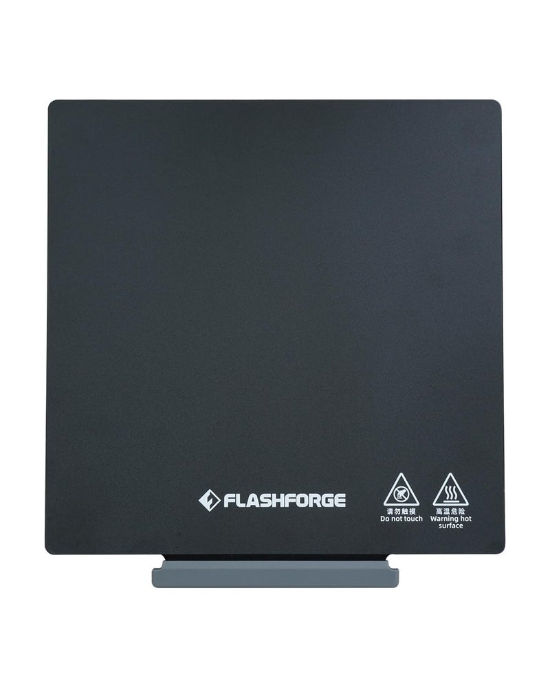 FLASHFORGE Adventurer 5M/5M Pro High-Temperature PC Plate, Magnetic Flexible Build Plate for ABS/ASA/PC Filaments - Smooth Surface, Tool-Free Removal, Perfect Adhesion for Professional 3D Printing - Image 1